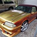 1988 FORD MUSTANG GT CONVERTIBLE COMPLETLY CUSTOM 347 STROKER SUPERCHARGED