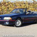 1988 Ford Mustang GT Convertible Dark Shadow Blue Convertible 5.0L V8 147667 Mil