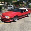 1988 FORD MUSTANG REAL SALEEN CONVERTIBLE