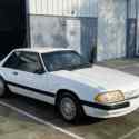 1988 Ford Mustang Sedan White RWD Manual LX
