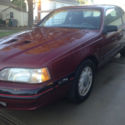 1988 Ford Thunderbird Turbo Coupe - Red, Loaded, Auto, 124K miles, Southern Car
