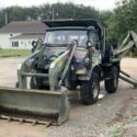 1988 Freightliner Mercedes Unimog FLU419 Loader Backhoe Only 2529 Miles