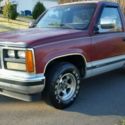1988 GMC C1500 Seirra SLE Short Wheel Base Step Side chevrolet silverado
