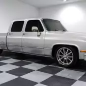 1988 GMC R25 Sierra Crew Cab Custom 75 Miles Pickup Truck 5.3ci LS V8 4L60e Aut