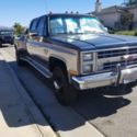 1988 GMC Sierra 3500 crew cab 4 x 4 dually 454 ,  similar Chevy Silverado