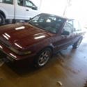1988 HONDA ACCORD COUPE LX 4dr Sedan 262653 Miles CHATEAU RED PEARL 4 Door 2.0L