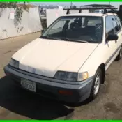 1988 Honda Civic 1.5 L 4 Cylinder NO RESERVE