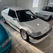 1988 Honda Civic Hatchback White DX