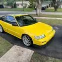 1988 Honda Civic Yellow FWD Manual 1500 CRX SI