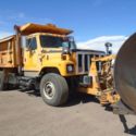 1988 International 4x4 State of Arizona Dump truck with plow and spreader
