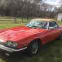 1988 Jaguar XJS Convertible Red RWD Automatic
