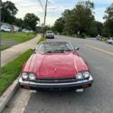 1988 Jaguar XJS Convertible Red RWD Automatic V12
