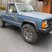 1988 Jeep Comanche 2WD 5-speed