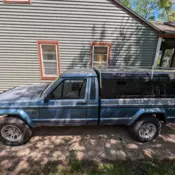 1988 Jeep Comanche Pioneer 4X4 Longbed with Cap and Baja Bar