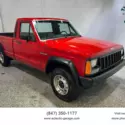 1988 Jeep Comanche, Red with 70744 Miles Shipping Anywhere!