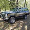 1988 Jeep Grand Wagoneer SUV Blue 4WD Automatic