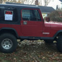 1988 Jeep Wrangler Base Sport Utility 2-Door 2.5L  * 3 &#034; Raised - LARGE TIRES !