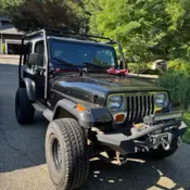1988 Jeep Wrangler Black LAREDO