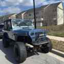 1988 Jeep Wrangler SUV Blue 4WD Manual