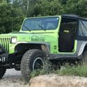 1988 Jeep Wrangler SUV Green 4WD Manual S