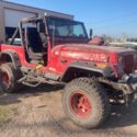 1988 Jeep Wrangler SUV Red 4WD Automatic SPORT