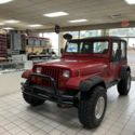 1988 Jeep Wrangler SUV Red 4WD Manual SPORT