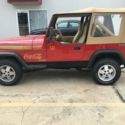 1988 Jeep Wrangler, US Olympic Edition, Coca Cola Sweepstakes Winner