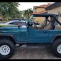 1988 jeep wrangler yj 4 CYL 5 Spd