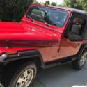 1988 Jeep Wrangler YJ  4x4  totally Rust free
