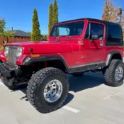 1988 Jeep Wrangler YJ Larado 4WD, Super Clean Ca / Nv vehicle no rust