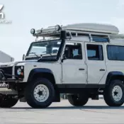 1988 Land Rover Defender 110 LS3 Custom Outlander Restomod 16386 Miles White SUV