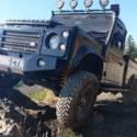 1988 Land Rover Defender 110 Pickup Manual 4WD I4 2.5L Turbocharger Diesel
