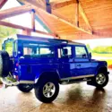 1988 Land Rover Defender 110 V8 powered SUV Blue 4WD Automatic 4 door deluxe