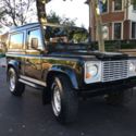 1988 Land Rover Defender 90 LHD Beautiful Black on Black custom interior DIESEL