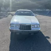 1988 Lincoln Mark VII Coupe White LSC