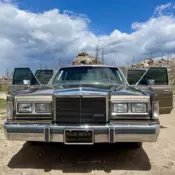 1988 Lincoln Town Car Sedan Brown