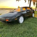 1988 Mazda RX-7 Black RWD Manual