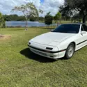 1988 Mazda RX-7 Convertible White RWD Manual