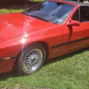 1988 Mazda RX-7 Red