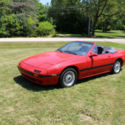 1988 Mazda RX7 Convertible Roadster  with 22,224 miles. Super shape!