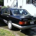 1988 MERCEDES 420SEL BLACK & TAN 88 1986 1987 1989 560