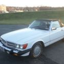 1988 Mercedes 560 SL roadster convertible 5.6 liter v-8 must see always garaged