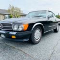1988 Mercedes 560SL, Black with Tan interior. Original Paint - No Rust/Accidents