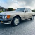 1988 Mercedes 560SL Champagne Metallic, Tan Leather interior - Low Miles