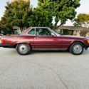 1988 Mercedes 560SL, Desert Red with Cranberry Interior - No Rust - No Accidents