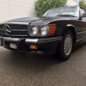 1988 Mercedes 560SL low miles black on black r107 560 560 sl class