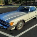 1988 Mercedes 560sl, white, with hard top and convertible top, Beautiful