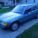 1988 MERCEDES-BENZ 190E Blue 4 Door Sedan - 2.3 Liter 4 Cylinder - Beautiful!