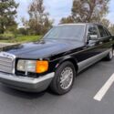 1988 Mercedes-Benz 300SE Sedan Black RWD Automatic SE