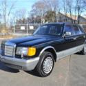 1988 Mercedes-Benz 560 Series 560SEL 139,400 Miles BLACK  5.6L Automatic